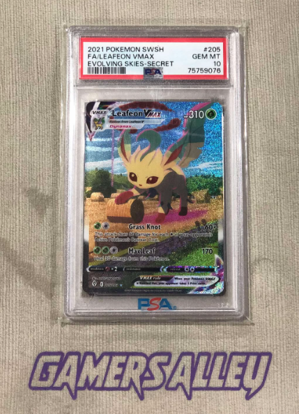 Leafeon VMAX 205/203 PSA 10